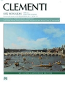6 Sonatas Opus 4 by Clementi Muzio - Palmer - for Piano