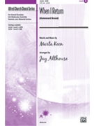 When I Return by Althouse Jay - Althouse Jay - for SATB
