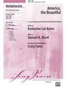 America The Beautiful by Ward Samuel A - Curry Craig - for SAB and Piano