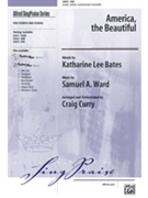 America The Beautiful by Ward Samuel A - Curry Craig - for SSA