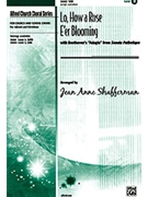 Lo How A Rose E'er Blooming by - Shafferman Jean Anne - for SAB and Piano