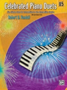 Celebrated Piano Duets Book 5 by Vandall for 1 Piano 4 Hands