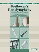 Beethoven's First Symphony Second Movement by Beethoven Ludwig van - Leidig Vernon - for Full Score