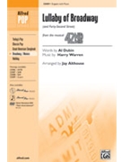 Lullaby Of Broadway by Warren Harry - Althouse Jay - for 2-Part