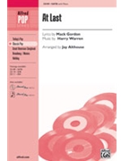At Last by Gordon/warren - Althouse Jay - for SATB