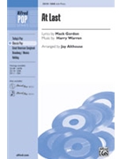 At Last by Gordon/warren - Althouse Jay - for SAB and Piano
