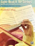Sight-read It For Strings by Dabczynski Meyer and Phillips for Cond Score