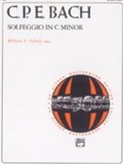 Solfeggio In C Minor by Bach Carl Philipp Emanuel - Palmer - for Piano