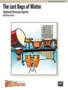 Last Days Of Winter by Di Sanza Anthony for Percussion Quartet