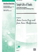 Simple Gifts Of Thanks by - Page/shafferman - for 2-Part Mixed