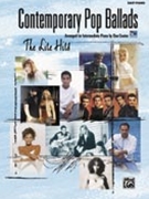 Contemporary Pop Ballads: The Lite Hits by Various - Coates Dan - for Piano/Vocal