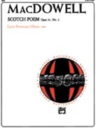 Scotch Poem by MacDowell Edward - Olson - for Piano