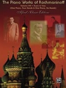 Piano Works For 1 Pno 4 & 6 Hands Volume 8 by Rachmaninoff Sergei for 1 Piano 4 Hands