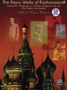 Rhapsody On A Theme Of Paganini Opus 43 by Rachmaninoff Sergei for 2 Piano 4 Hands