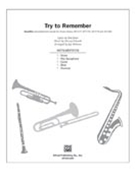 Try To Remember by Schmidt Harvey - Althouse Jay - for Instrumental Parts