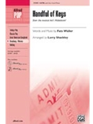Handful Of Keys From Ain't Misbehavin by Waller Fats - Shackley Larry - for SATB (Piano 4 Hands)