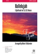 Hallelujah (5 Spirituals For Satb Voices by - DeCormier Robert - for Preview Pak