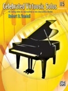 Celebrated Virtuosic Solos Book 5 by Vandall for Piano