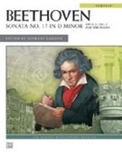 Sonata Opus 31 #2 D Minor Tempest) by Beethoven Ludwig van - Gordon - for Piano