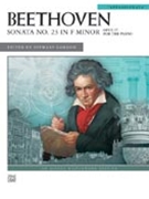 Sonata Opus 57 F Minor Appassionata by Beethoven Ludwig van - Gordon - for Piano