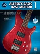 Alfred's Basic Bass Method Bk 1 by Manus and Harnsberger for Elec Bass (Bk 1)