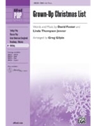 Grown-up Christmas List by Foster and Thompson Jenner - Gilpin Greg - for SSA