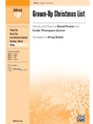 Grown-up Christmas List by Foster and Thompson Jenner - Gilpin Greg - for 2-Part