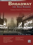 Broadway For Solo Singers by - Albrecht and Fisher - for Vocal Solo