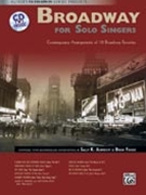 Broadway For Solo Singers by - Albrecht and Fisher - for Vocal Solo (Bk W/cd)