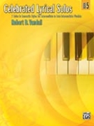 Celebrated Lyrical Solos Book 5 by Vandall for Piano