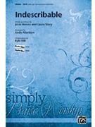 Indescribable by Story Laura - Albritton Andy - for SATB