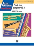 Finale From Symphony #1 by Brahms Johannes - Williams Mark - for Concert Band
