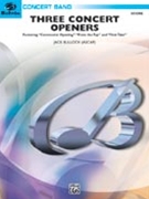 3 Concert Openers by Bullock Jack for Full Score