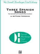 3 Spanish Songs by Tommasini Matthew for Vocal Solo w/ Band