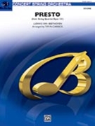 Presto From String Quartet Opus 131 by Beethoven Ludwig van - McCarrick Tim - for String Orchestra