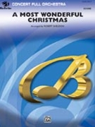 Most Wonderful Christmas A by - Sheldon Robert - for Full Orchestra