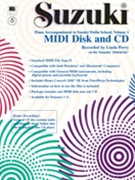 Suzuki Violin School - MIDI Disk Acc.-ROM Volume 1 by Suzuki Shinichi Perry Linda for MIDI Diskette
