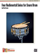 4 Rudimental Solos by Keown Alan for Snare Drum