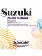 Suzuki Viola School - Volume 8 CD by Suzuki Shinichi Strauss Michael Isaac for Accompaniment CD (Vol 8 Strauss Plays)
