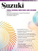 Suzuki Viola School - Volume 1 by Suzuki Shinichi for MIDI Diskette (Vol 1 - MIDI Disk and Cd)