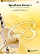 Symphonic Variants by Beethoven Ludwig van - Wagner Douglas E - for Concert Band