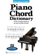 Piano Chord Dictionary by for Book