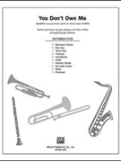 You Don't Own Me by John Madara; Dave Wh - Althouse Jay - for Instrumental Parts