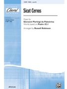 Sicut Cervus by Palestrina Giovanni Pierluigi da - Robinson - for SAB
