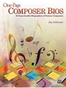 One-page Composer Bios by Althouse Jay for Teacher (Bk/reproducibles)