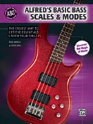 Alfred's Basic Bass Scales & Modes by Hall and Manus for Elec Bass