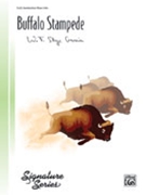 Buffalo Stampede by Garcia W T Skye for Piano
