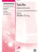 Thuma Mina by - Curry Sheldon - for SATB