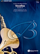 Vocalise by Rachmaninoff Sergei - Roszell Patrick - for Concert Band