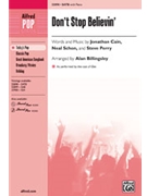 Don't Stop Believin' by Cain Perry and Schon - Billingsley Alan - Journey for SATB (Featured On Glee (jo)